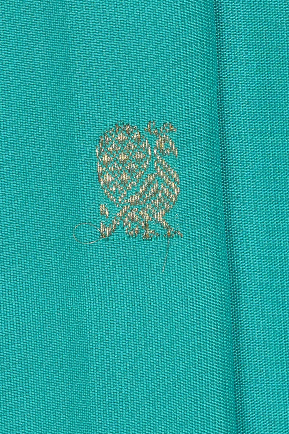 Image of Gadwal Silk Sky Blue Saree